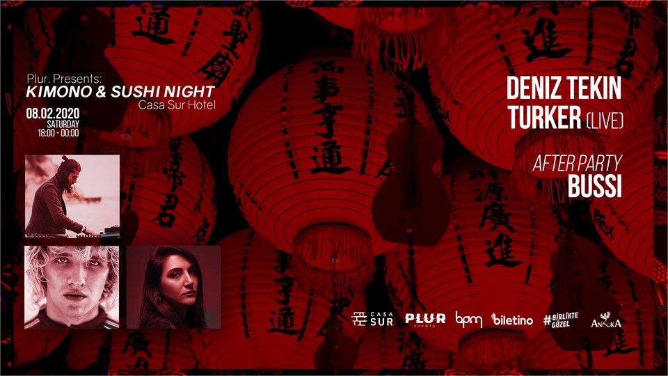 Plur Presents: Kimono & Sushi Night 着物 