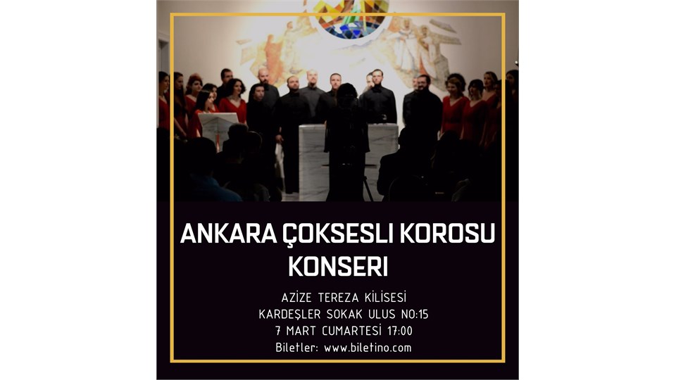 Ankara Çoksesli Korosu Konseri