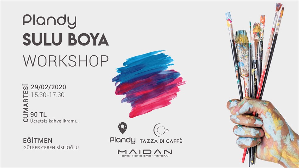 Plandy Sulu Boya Workshops | Tazza Di Caffe