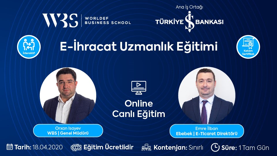 E-İhracat Uzmanlık Eğitimi