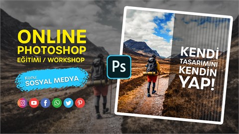 Online Photoshop Eğitimi (Sadece Sosyal Medya İçin)