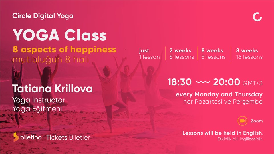 Yoga Class: 8 aspects of happiness 