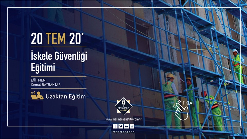 İskele Güvenliği Eğitimi - Uzaktan Eğitim