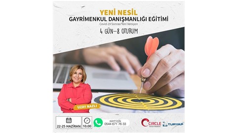 TURYAP YENİ NESİL GAYRİMENKUL DANIŞMANLIĞI EĞİTİMİ