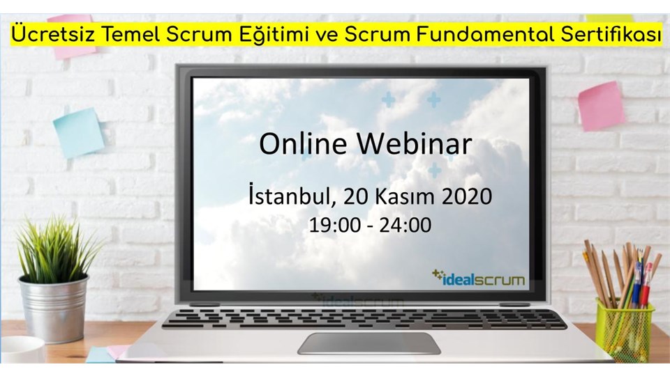 Ücretsiz Temel Scrum Eğitimi ve Scrum Fundamentals Sertifikasyonu