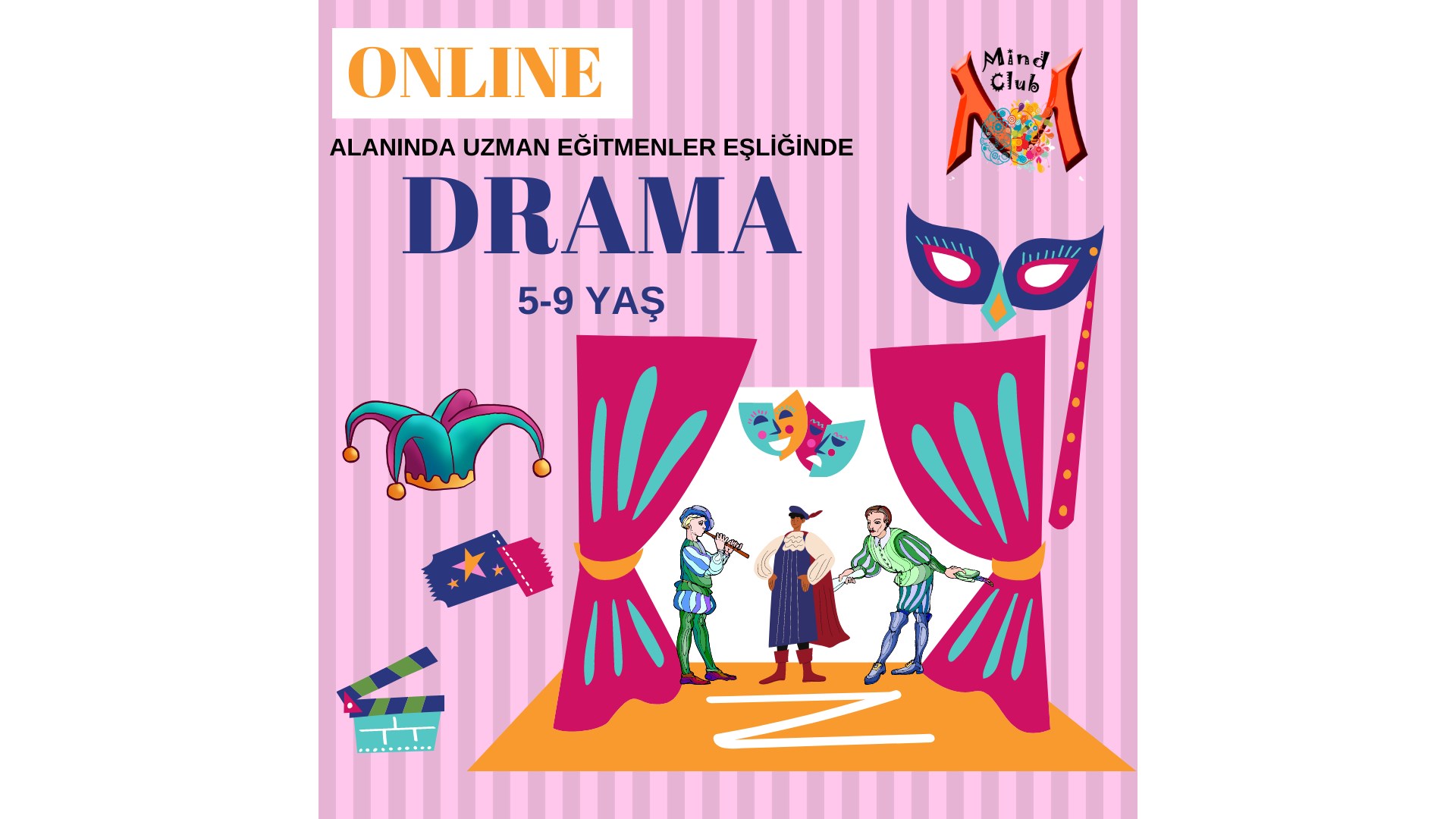 ONLINE DRAMA (5-9 YAŞ) | 30 November 2020 | Milenyum Eğitim Kurumları