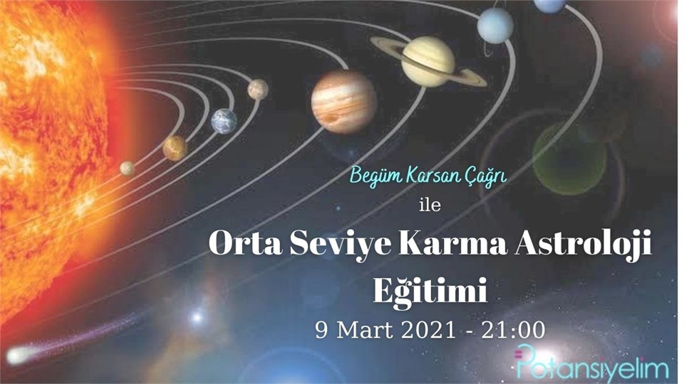 Orta Seviye Karma Astroloji Eğitimi