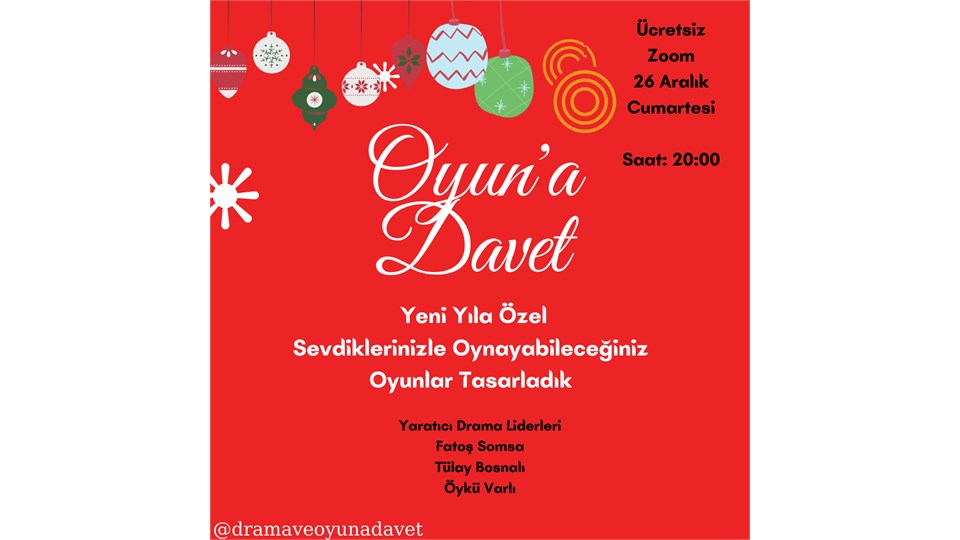 Oyun'a Davet - Yeni Yıl Oyunları