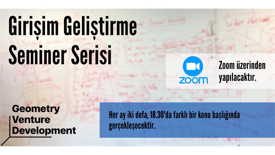 Girişim Geliştirme Semineri #48 | Bir Startup İçin Gerekenler