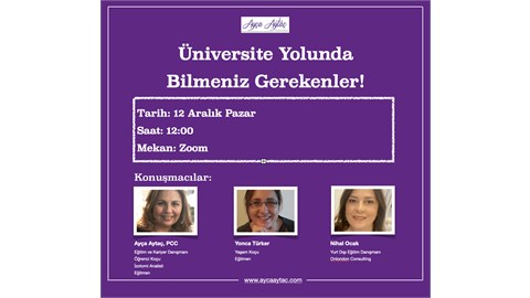 Üniversite Yolunda Bilmeniz Gerekenler