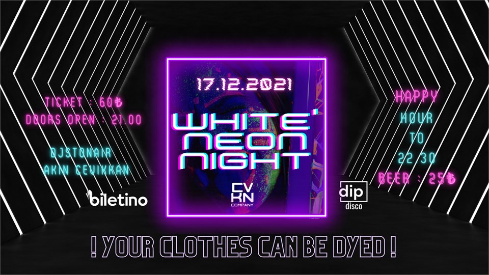 WHITE & NEON NIGHT