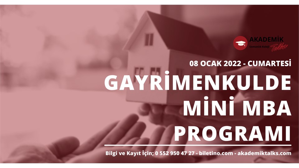 Gayrimenkulde MİNİ MBA