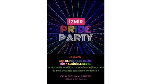 İZMİR PRİDE PARTY