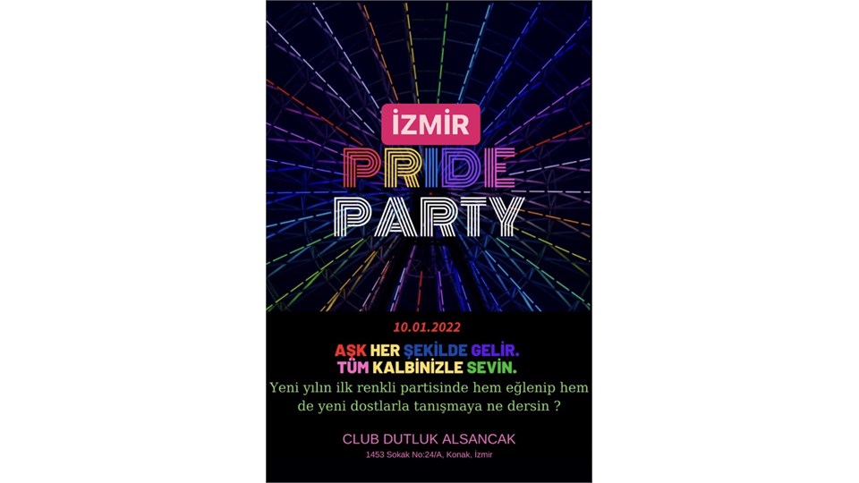 İZMİR PRİDE PARTY