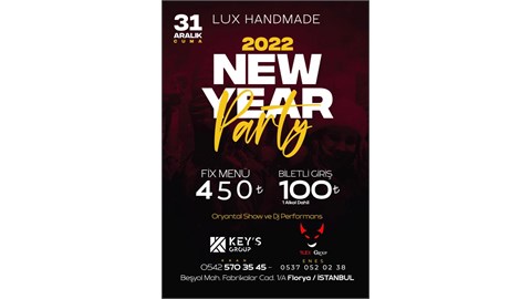 NEW YEAR PARTY (fix menü)