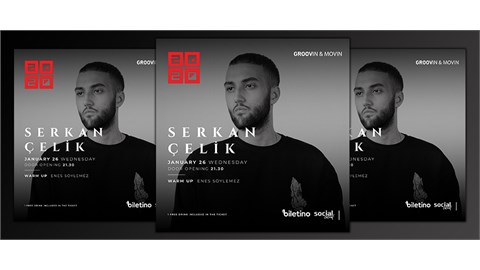 Grooves  x Social Casual  w/ Serkan Çelik 