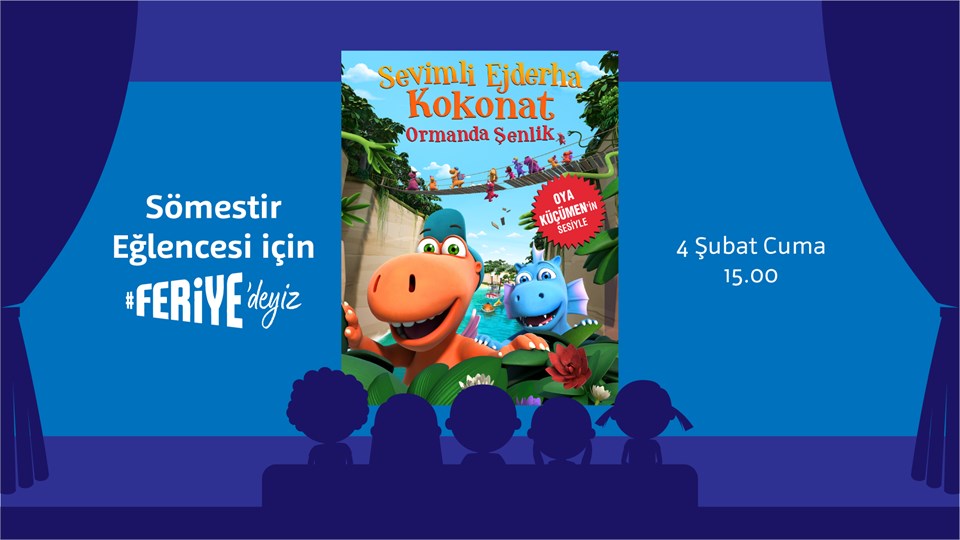 Feriye'de Sömestir Film Gösterimi!