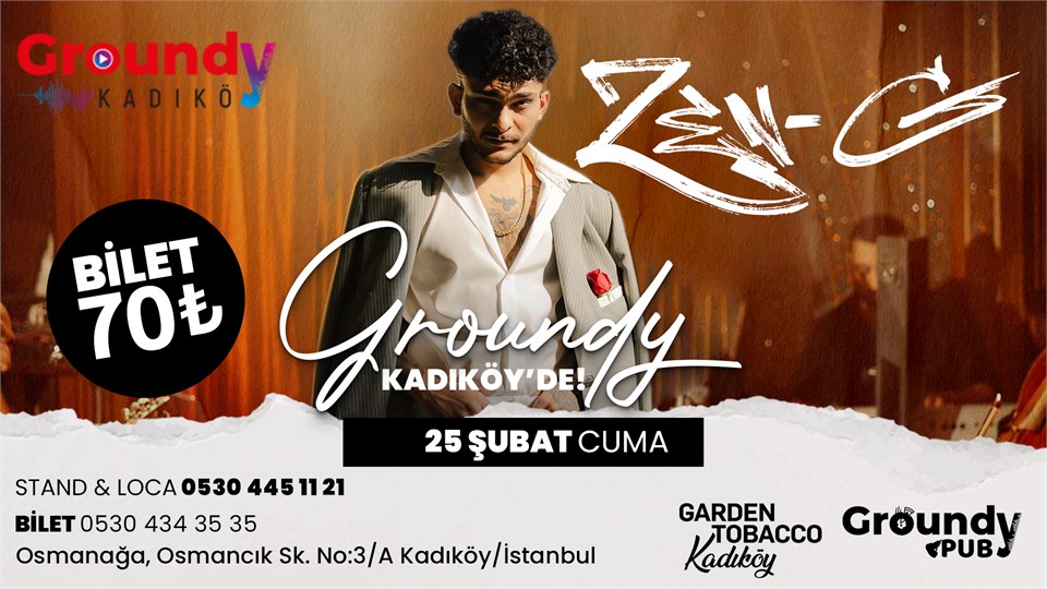 Zen-G Groundy Kadıköy'de!