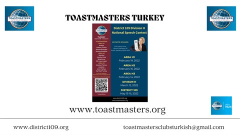 Toastmasters Turkey Speech Contest 2021-2022