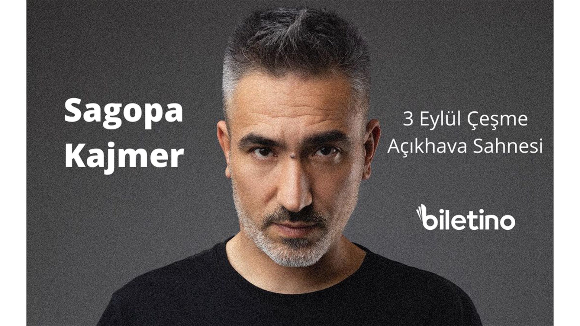 Sagopa Kajmer e me 03 Eyl l 2022 e me A khava Tiyatrosu Biletino