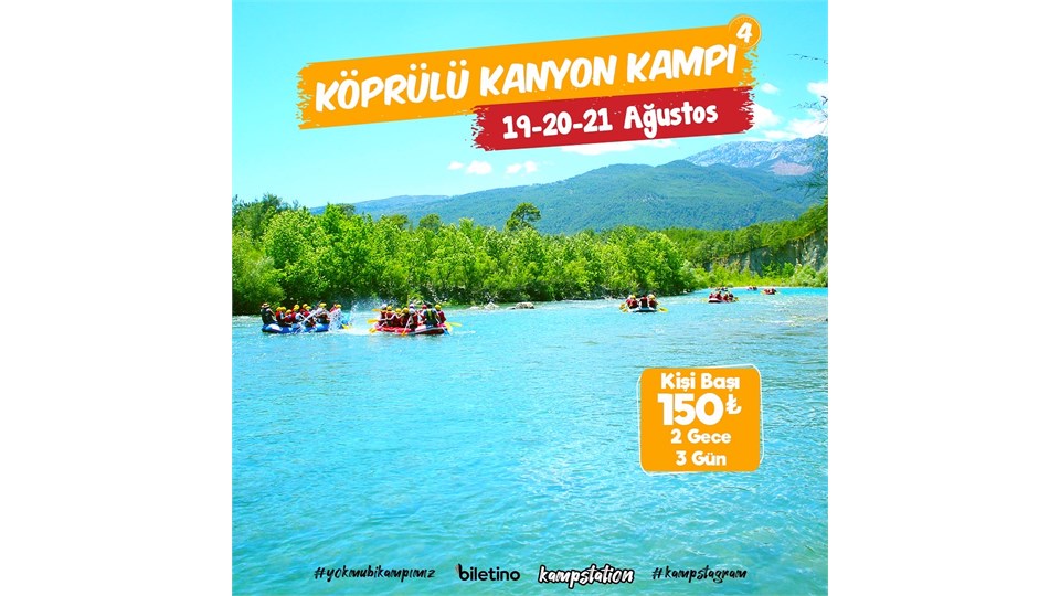 Kampstation | Köprülü Kanyon Kampı