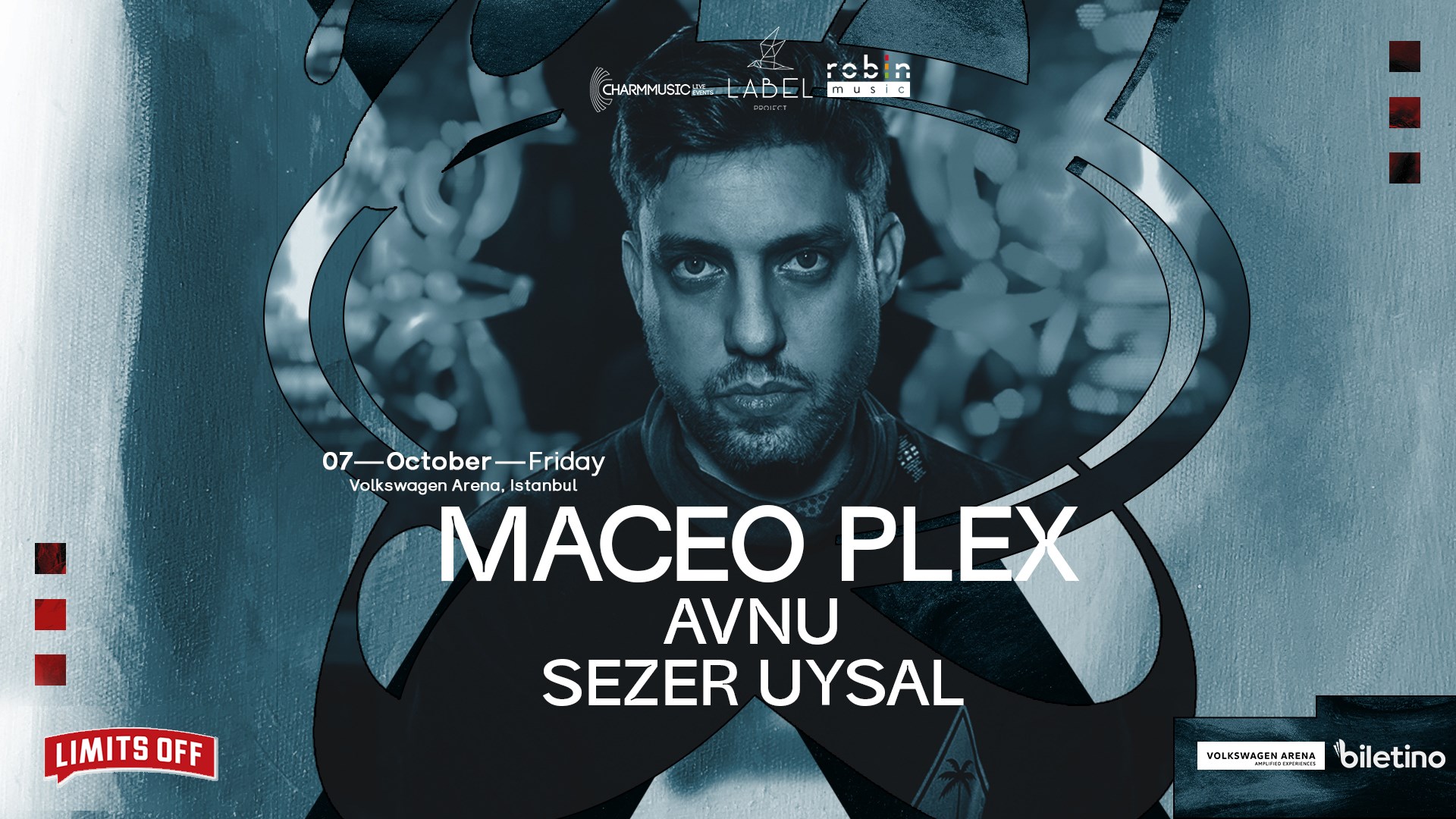 Maceo Plex 07 Ekim 2022 Volkswagen Arena Biletino