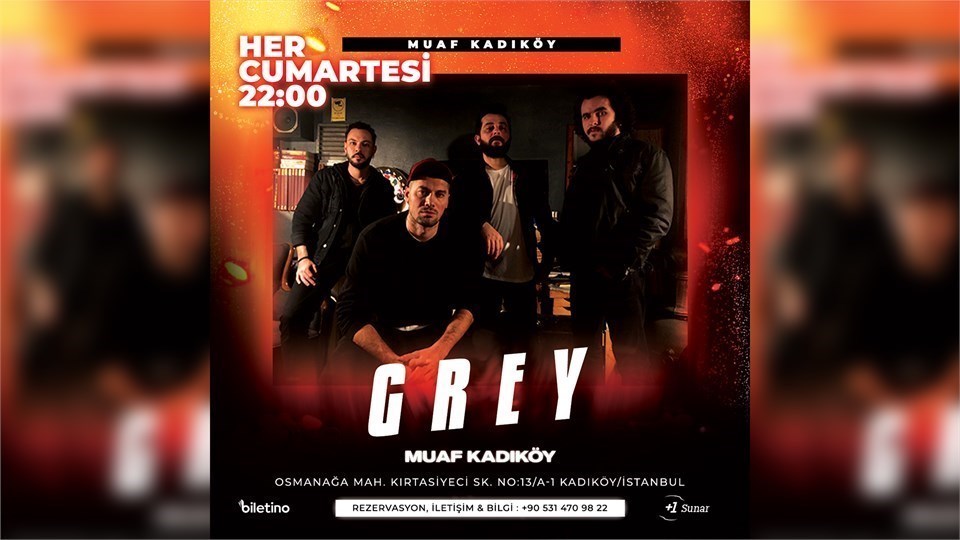 Grey Konseri - Muaf Kadıköy