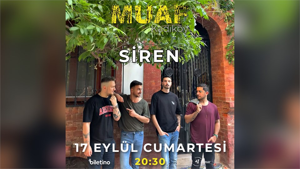 Siren Konseri - Muaf Kadıköy