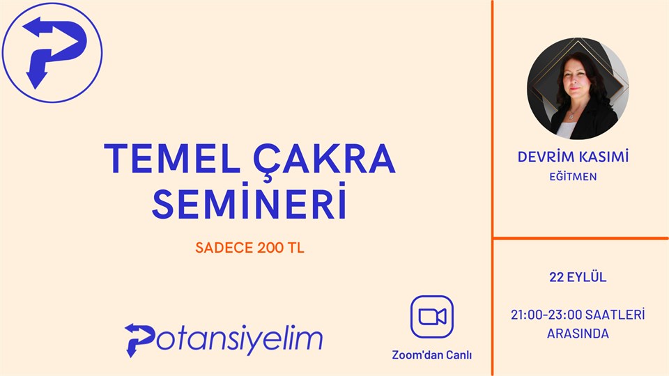 TEMEL ÇAKRA SEMİNERİ