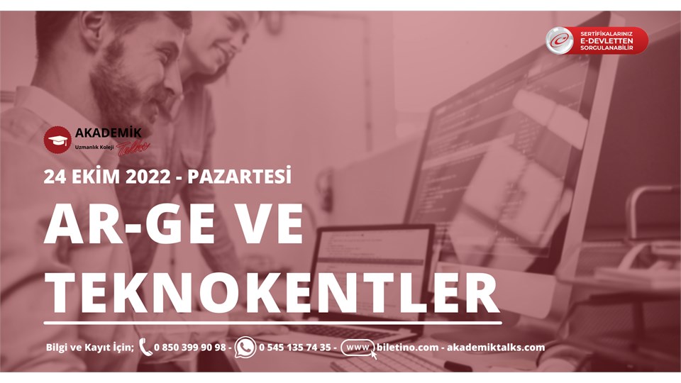 AR-GE ve TEKNOKENTLER Eğitim Programı