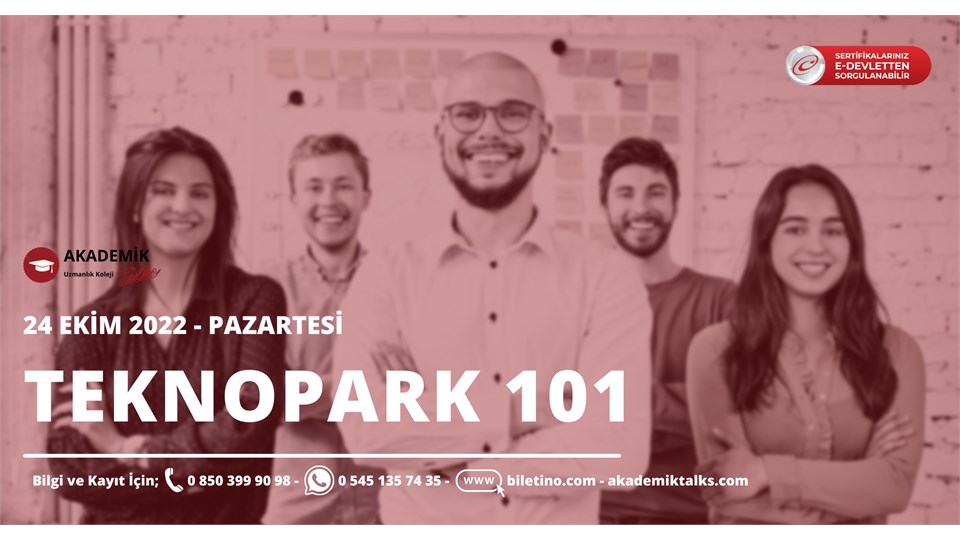 Teknopark 101 Eğitim Programı