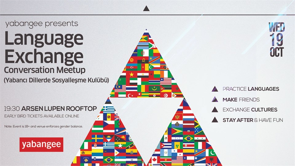 Language Exchange Meetup #33 (Yabancı Dillerde Sosyalleşme Kulübü)