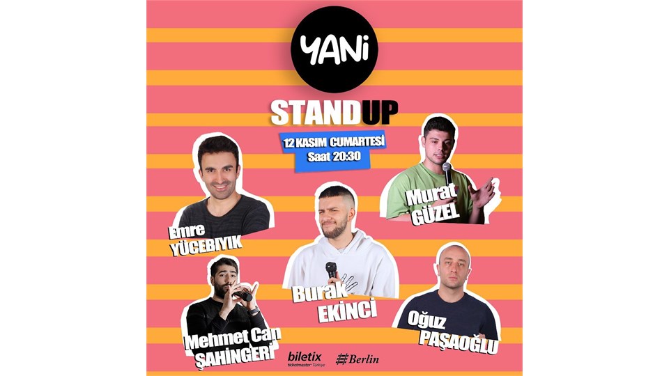 Berlin Pub - Yani Stand-up Gecesi