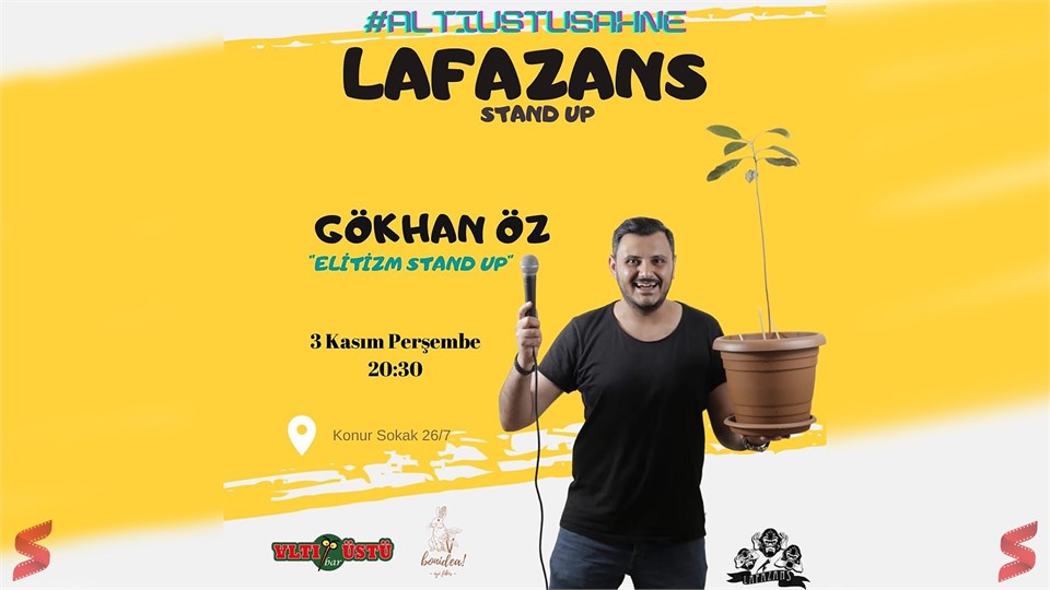 Lafazans stand up Gökhan öz