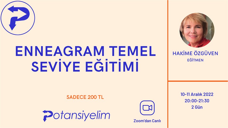 Enneagram Temel Seviye Eğitimi