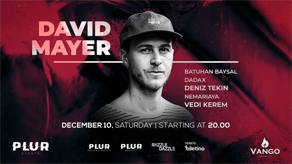 PLUR PROUDLY PRESENTS- DAVID MAYER at VANGO PSM (Grand Opening) | 10 ...