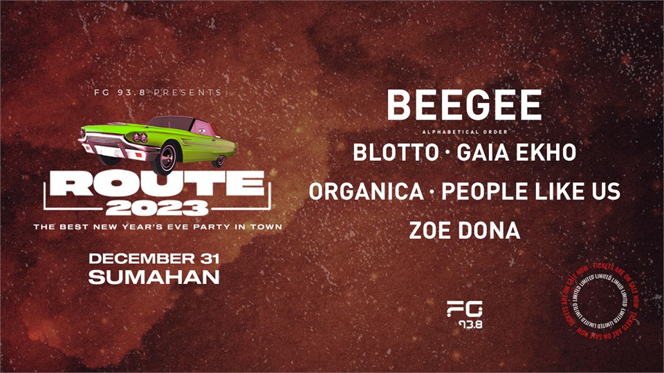 Route 2023: New Year's Eve Party w/ FG93.8
