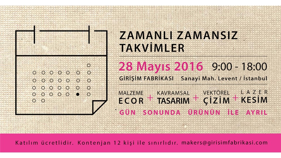 Zamanlı Zamansız Takvimler