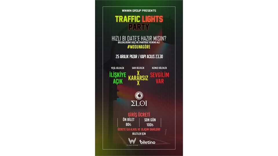 TİNDER! Traffic Lights Party 