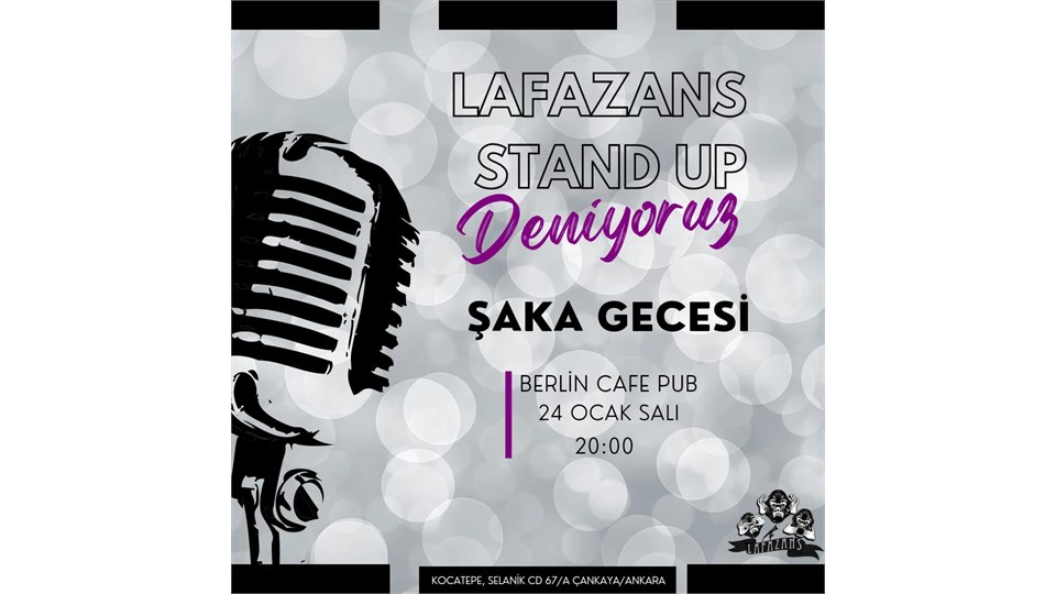 Lafazans Stand Up Gecesi-Deniyoruz 