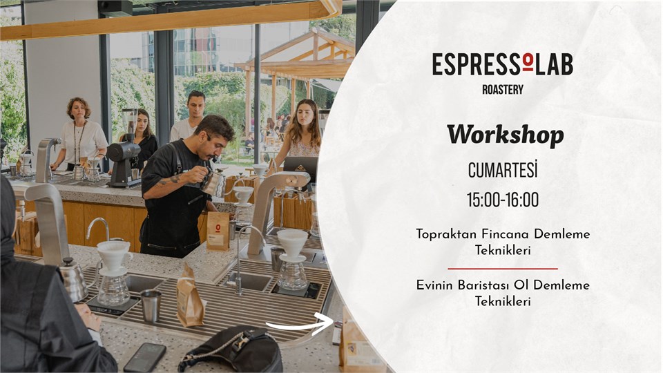 'Evinin Baristası Ol'- Demleme Teknikleri Workshop