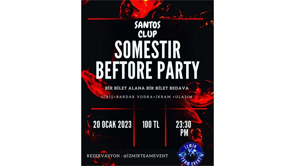 SÖMESTIR BEFORE PARTY 