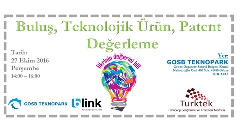 Patent, Buluş  ve Teknolojik Ürün Değerleme