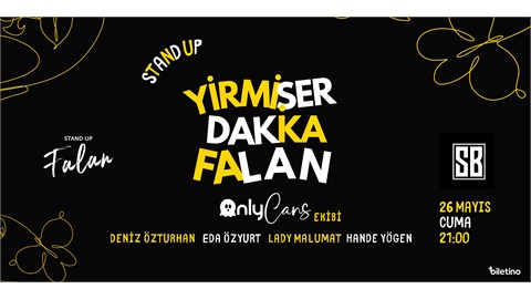 YİRMİŞER DAKKA FALAN - ONLYCANS EKİBİ