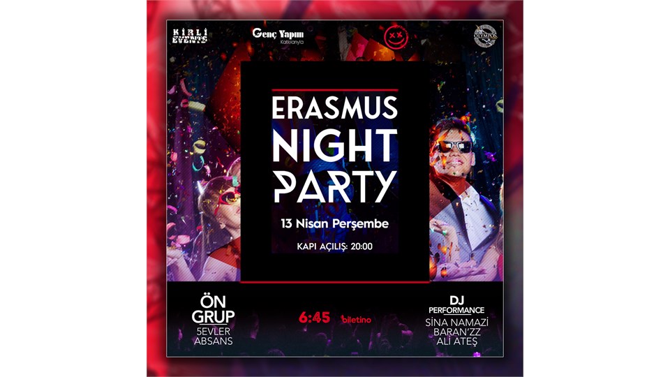 ERASMUS NIGHT PARTY