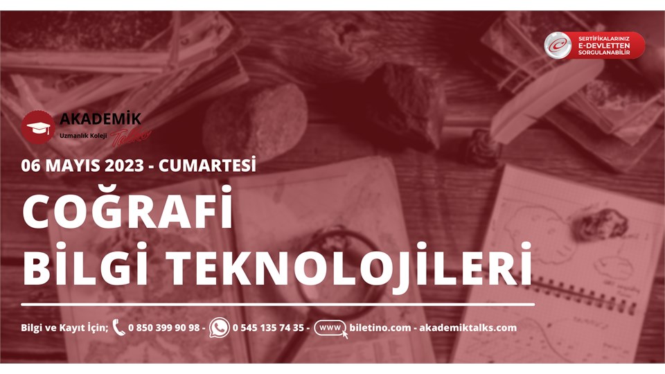 COĞRAFİ BİLGİ SİSTEMLERİ ve TEKNOLOJİLERİ (CBS)