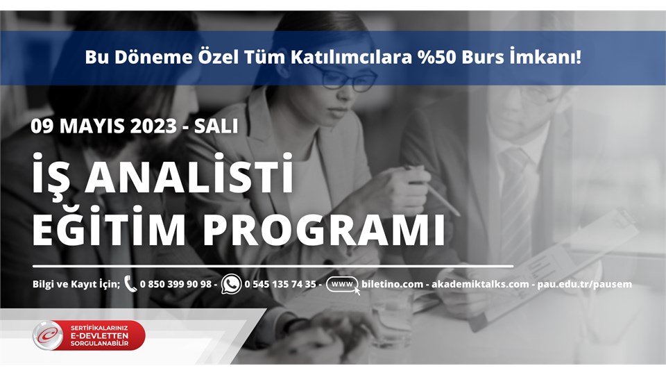 İş Analisti Sertifika Programı
