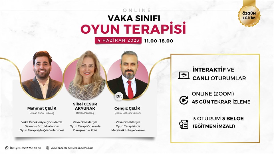 Oyun Terapisi Vaka Okulu