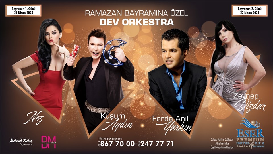 Eser Otel'de Ramazan Bayramı Özel Galası