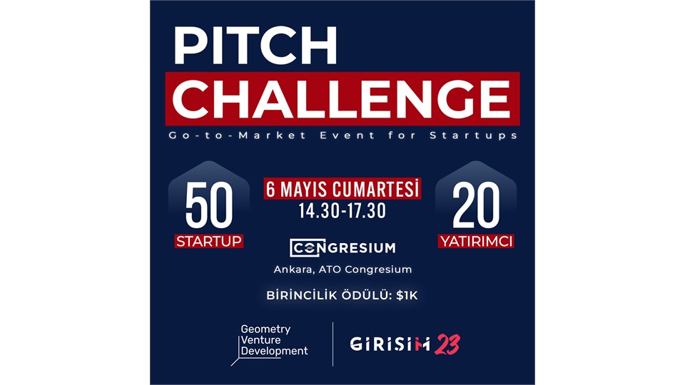 Pitch Challenge | Ankara | Go to Market Event for Startups